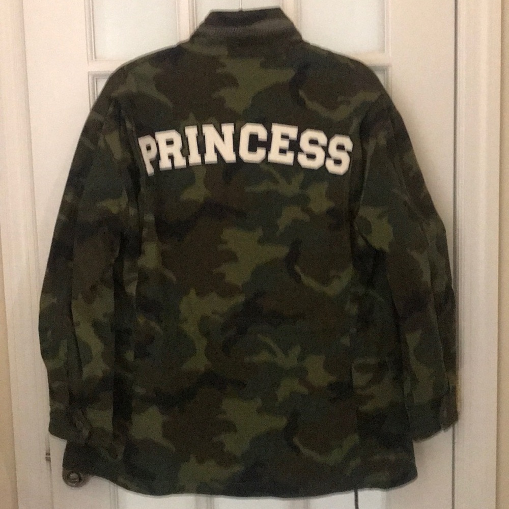 Alice + Olivia Oversized Camo Jacket
